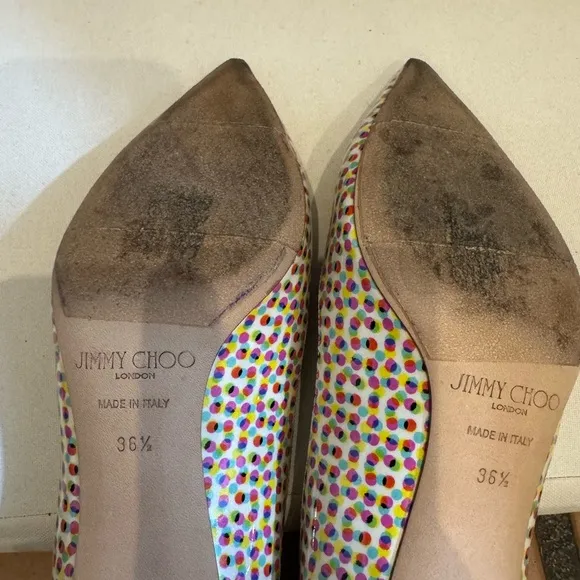 Jimmy Choo Polka Dot Women's 36 1/2