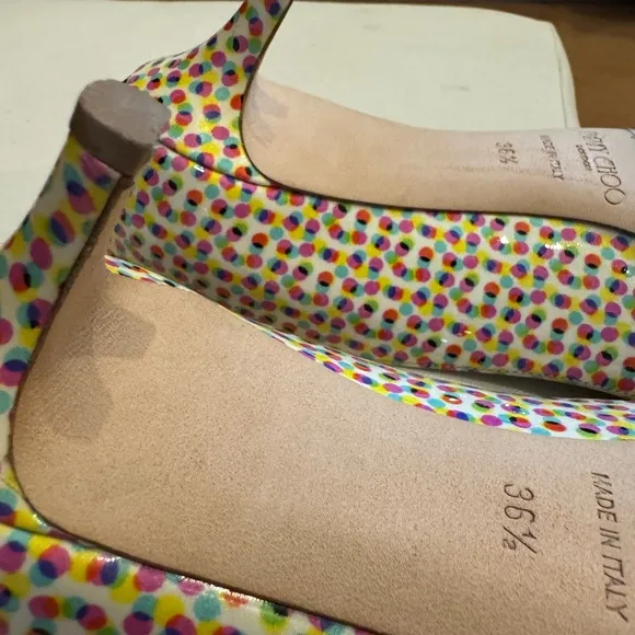 Jimmy Choo Polka Dot Women's 36 1/2