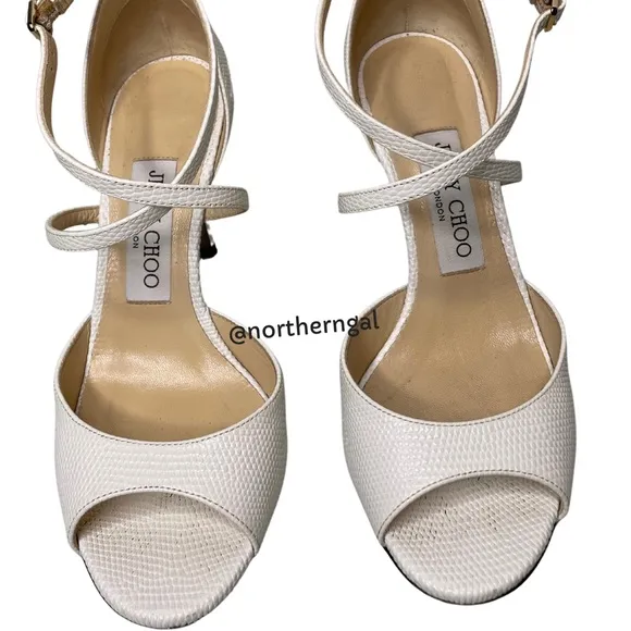 Jimmy Choo White Women's Heels