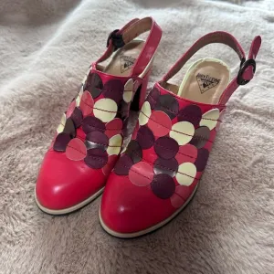 John Fluevog Women's Attic Tziporah in red. Size 7. EUC.