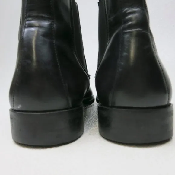 Johnston &amp; Murphy Chelsea Leather Dress Boots Footwear Shoes Men's 9.5 M