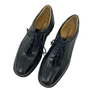 Johnston &amp; Murphy Schuler Men’s Size 11 black Bicycle toe Shoes