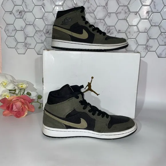 Jordan 1 Military Olive 9