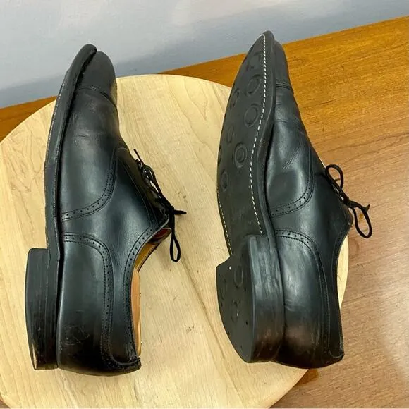 Joseph Cheaney &amp; Sons Men’s US 10.5 UK 9.5 Black Calf Leather Oxford Brogue