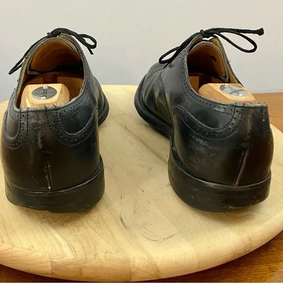 Joseph Cheaney &amp; Sons Men’s US 10.5 UK 9.5 Black Calf Leather Oxford Brogue