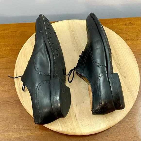Joseph Cheaney &amp; Sons Men’s US 10.5 UK 9.5 Black Calf Leather Oxford Brogue