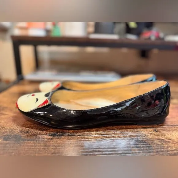 Kate Spade Patent Fortune Jimi Kitty Shoes size 8.5