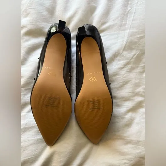Katy Perry | NWOT The Golden Studded Pump Size 9.5 (Black)