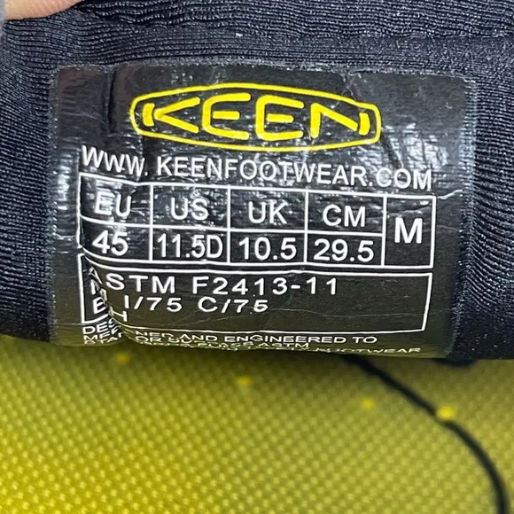 Keen safety toe shoes