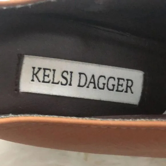 Kelsi Dagger Cicely Tan Heeled Mules
