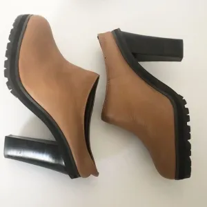 Kelsi Dagger Cicely Tan Heeled Mules