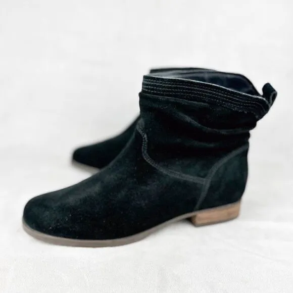 Koolaburra by UGG Women's Lorelei Fashion Boot Black Suede Booties, Size US 8