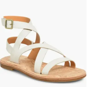 Kork Ease sandals women's 9M cream leather Bryleigh ankle strappy summer new$120