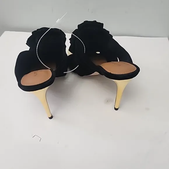 Kurt Geiger LondonBloom Velvet Flower Square Toe Mules