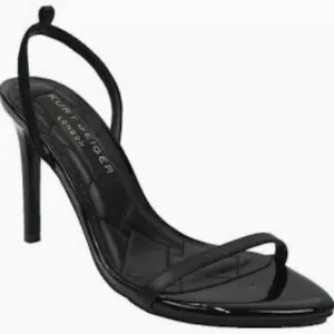 Kurt Geiger Shoreditch Black Leather Slingback NO ANKLE STRAP Sz 41.5/US 10.5