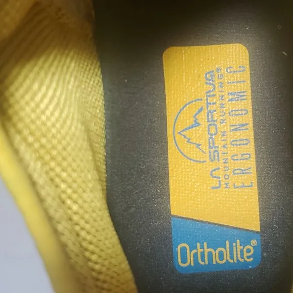 LA SPORTIVA mutant 9.5 M men's running  sneakers yellow/black may run small