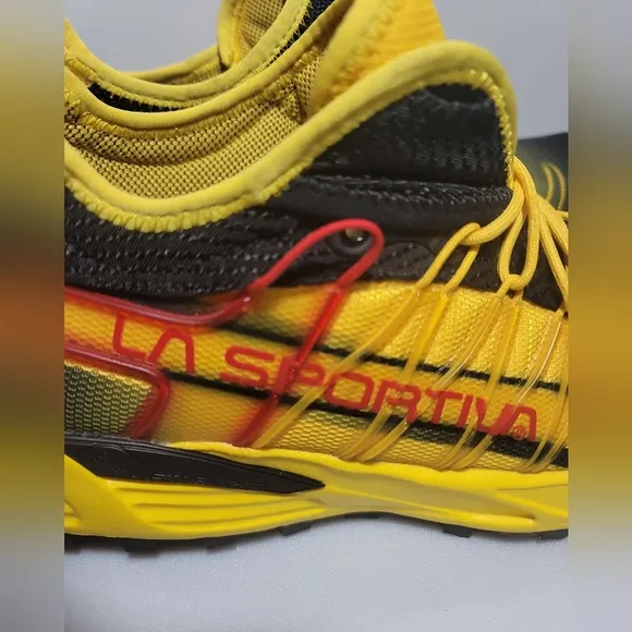 LA SPORTIVA mutant 9.5 M men's running  sneakers yellow/black may run small