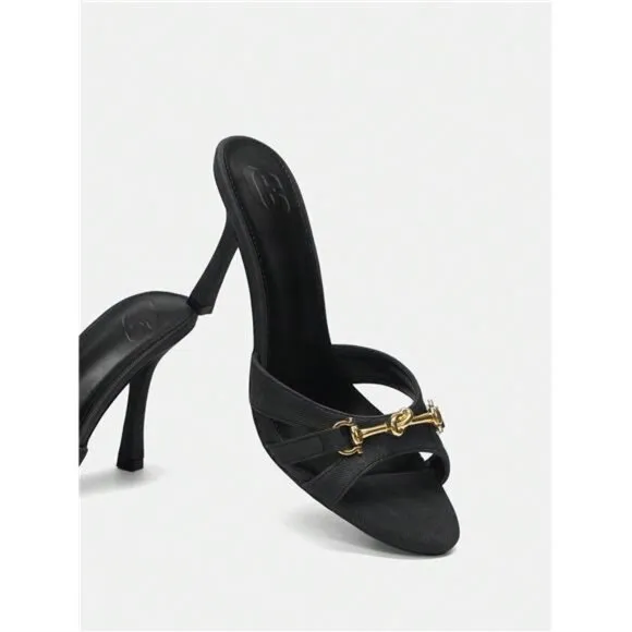 Ladies' High Heeled Sandals For Summer Graduation Heels Prom Heels