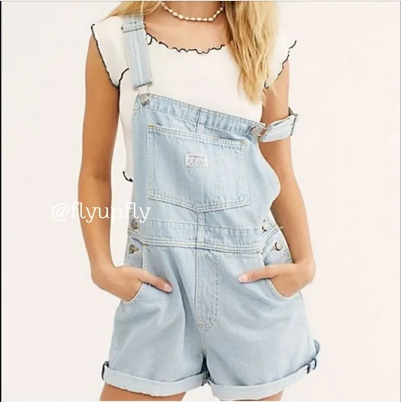 Levi's Shortalls Short Overalls