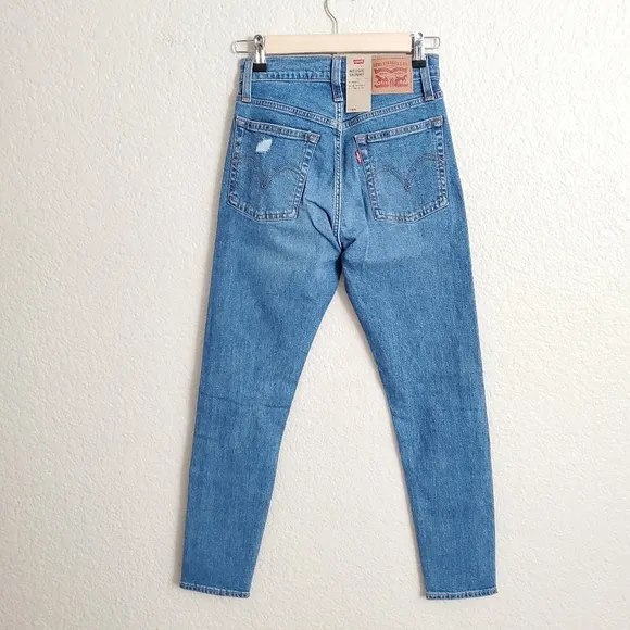 Levi's WEDGIE High Rise Skinny Jeans Size 24 25