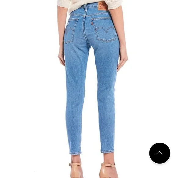 Levi's WEDGIE High Rise Skinny Jeans Size 24 25