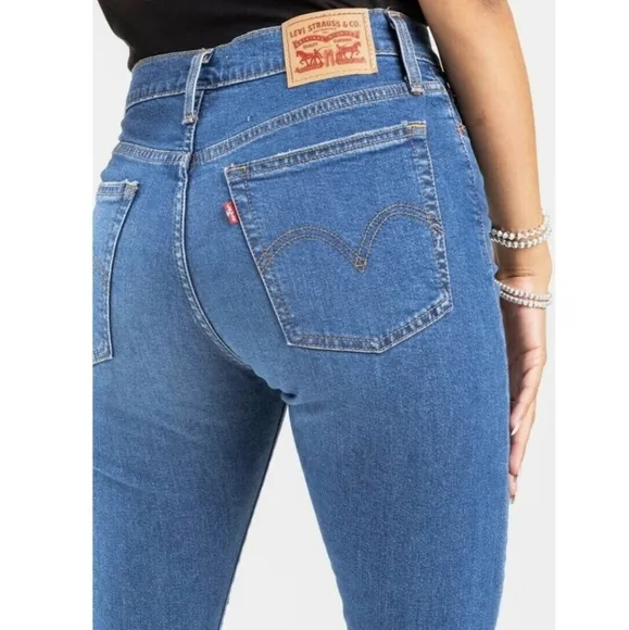 Levi's Wedgie Skinny High Rise Jeans