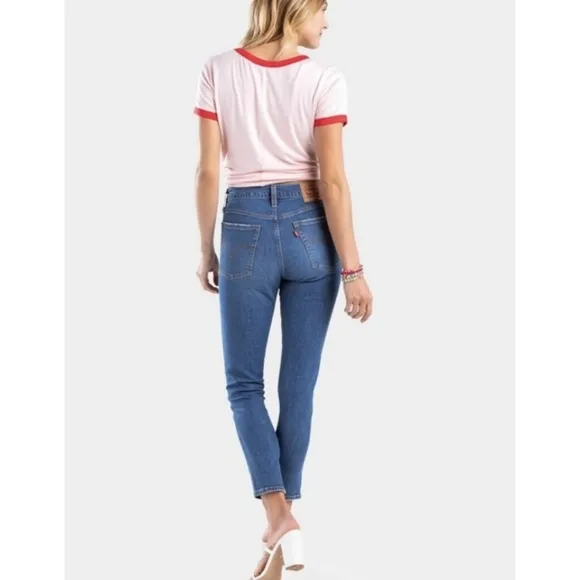 Levi's Wedgie Skinny High Rise Jeans