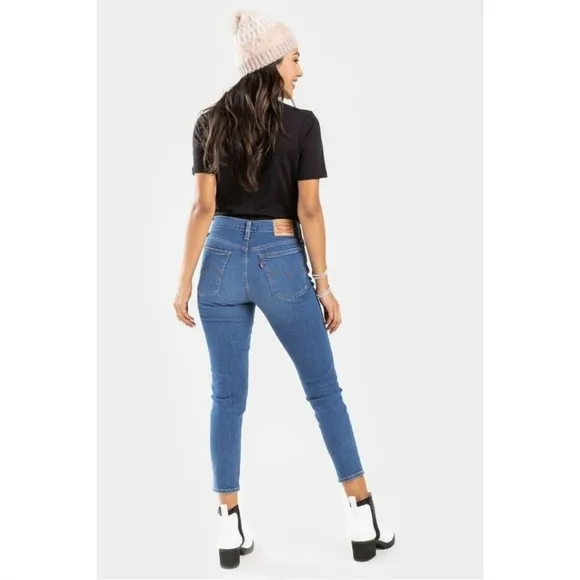 Levi's Wedgie Skinny High Rise Jeans