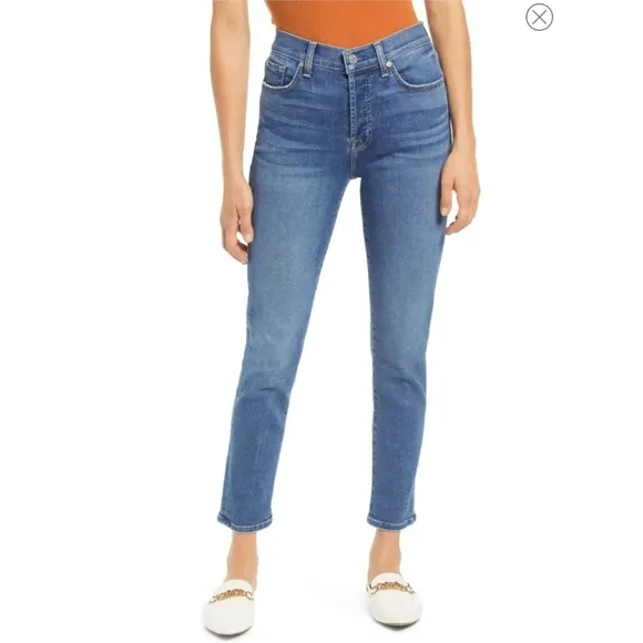 Levi's WEDGIE Skinny High Rise Waisted Medium Wash Jeans