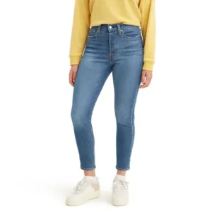 Levi's WEDGIE Skinny High Rise Waisted Medium Wash Jeans