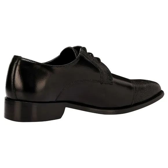 LIBERTYZENO Men's Black Lace-Up Shoes