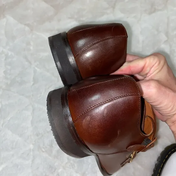 Like new Wolf &amp; Shepard monk strap dress shoes.