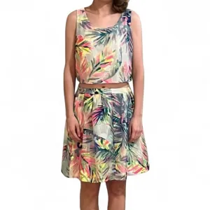 Lilly Pulitzer Hilah Set skirt and crop top Island Time. Size 0.