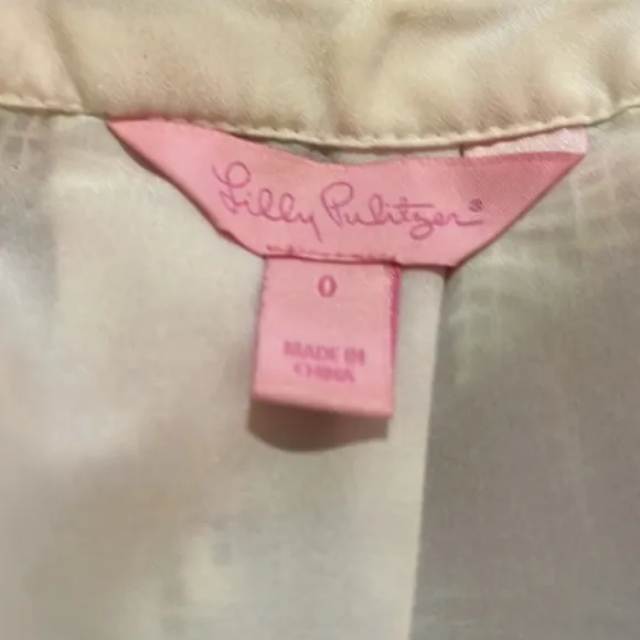 Lilly Pulitzer Hilah Set skirt and crop top Island Time. Size 0.