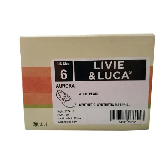 Livie &amp; Luca White Pearl Aurora Shoes