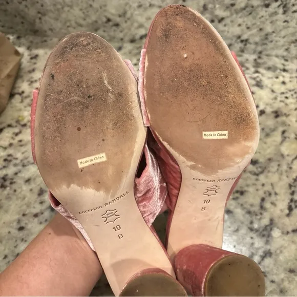 Loeffler Randall pink Heel Shoes 10