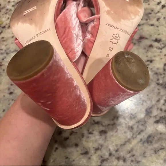 Loeffler Randall pink Heel Shoes 10