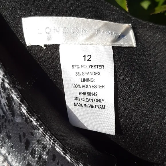 London Times One Shoulder Satin Cocktail Dress Size 12