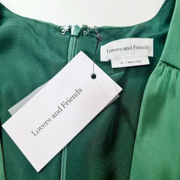 Lovers and Friends Ivy Dress in Green XS