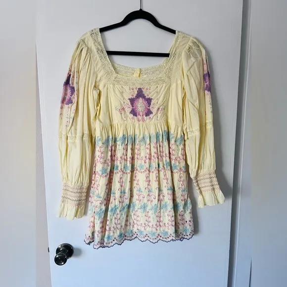 LoveShackFancy Freja Mini Dress Size 2