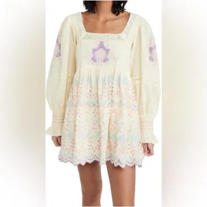 LoveShackFancy Freja Mini Dress Size 2