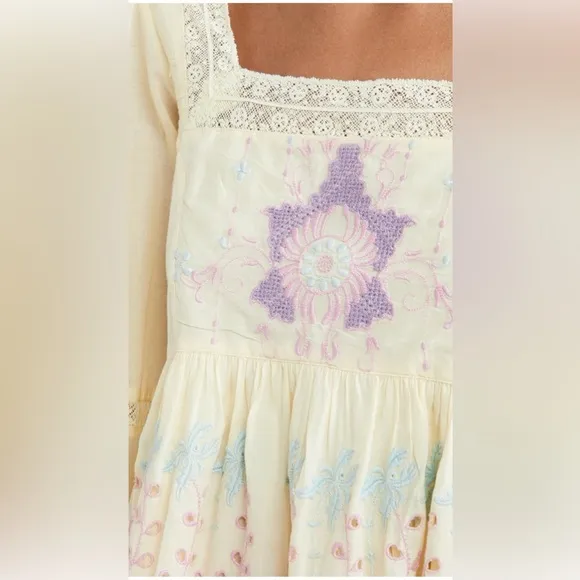 LoveShackFancy Freja Mini Dress Size 2