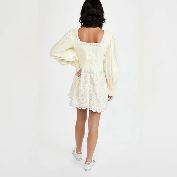 LoveShackFancy Freja Mini Dress Size 2