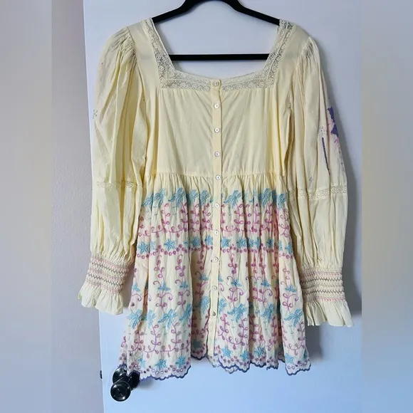 LoveShackFancy Freja Mini Dress Size 2
