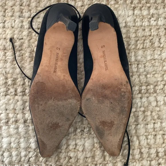 MANOLO BLAHNIK | Black Women's Shoes