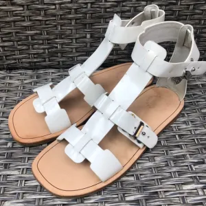 Marc by Marc Jacobs Gladiator Flat Leather Sandal