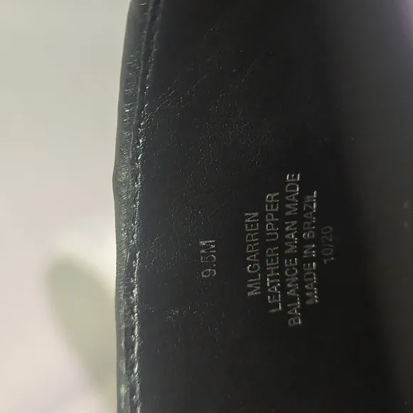 Marc Fisher Black Woven Leather Mules