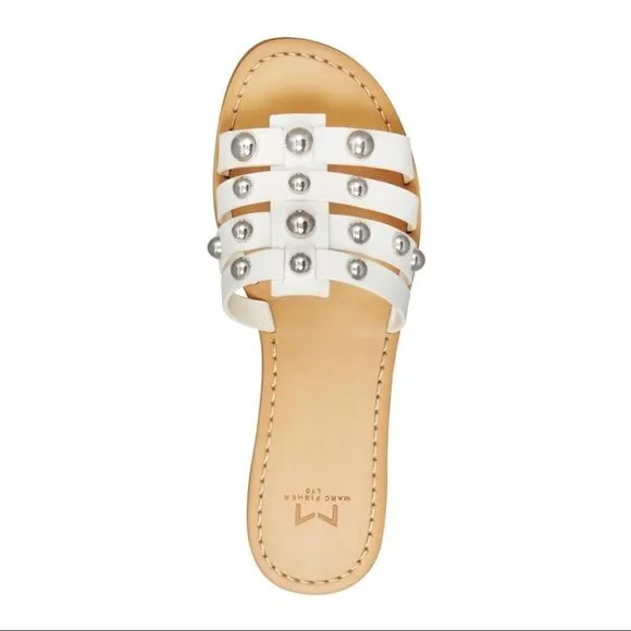 Marc Fisher | Pava Slide Sandal | White