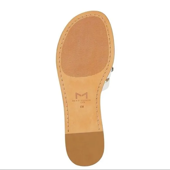 Marc Fisher | Pava Slide Sandal | White