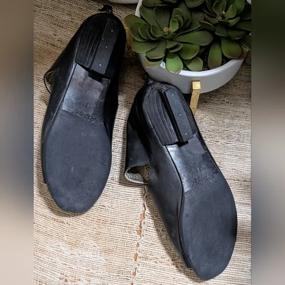 Marsell black soft leather open-toe shoes/booties